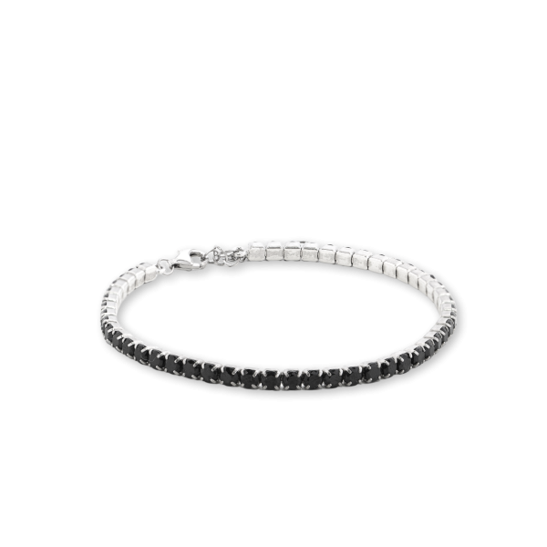Bracciale Tennis Nero