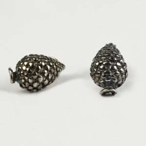 Orecchini Pigna in Argento 925 Brunito
