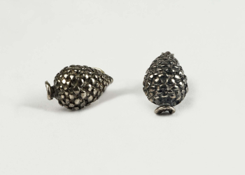 Orecchini Pigna in Argento 925 Brunito